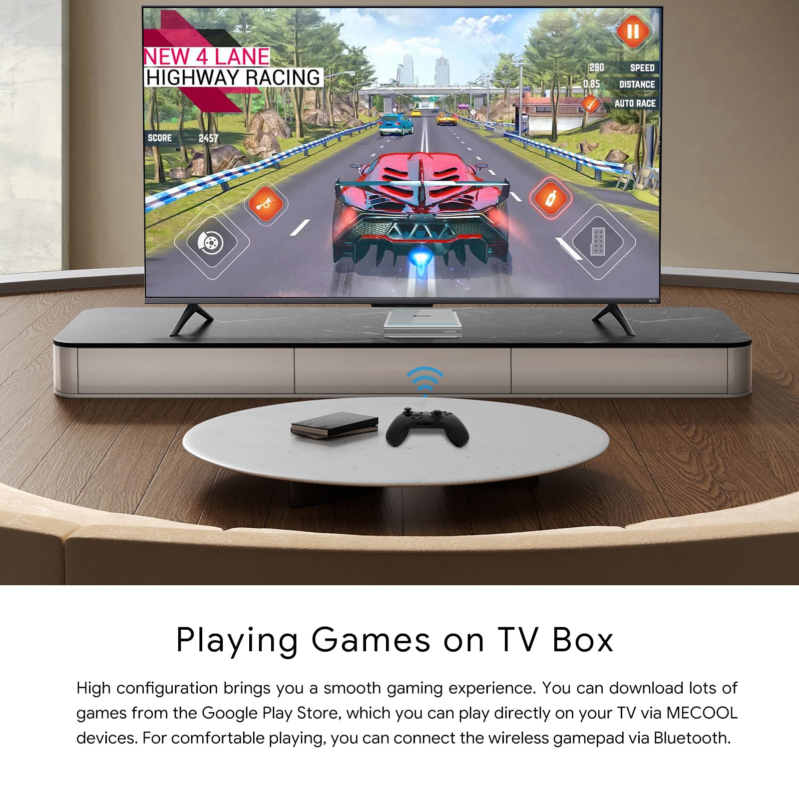 Foto 8 pulgar | Android Tv Box Mecool Km2 Plus Deluxe 4 Gb Ram 32 Gb Rom 4k - Venta Internacional.