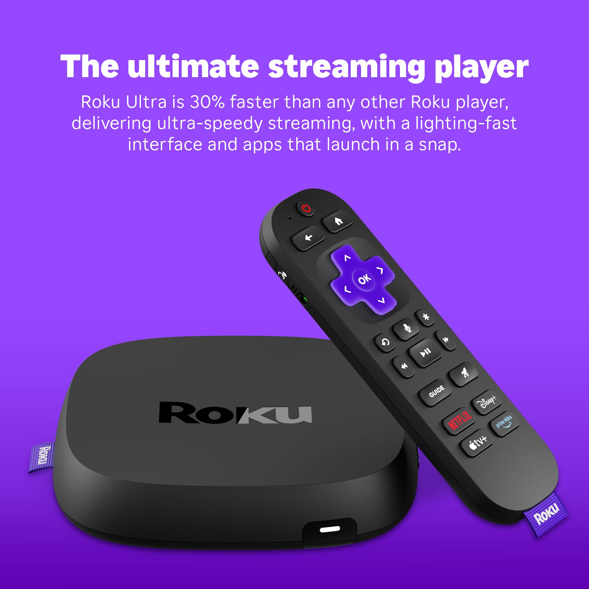 Foto 3 pulgar | Reproductor De Streaming Roku Ultra 2024 4k Con Hdr10+, Dolby Vision - Venta Internacional.