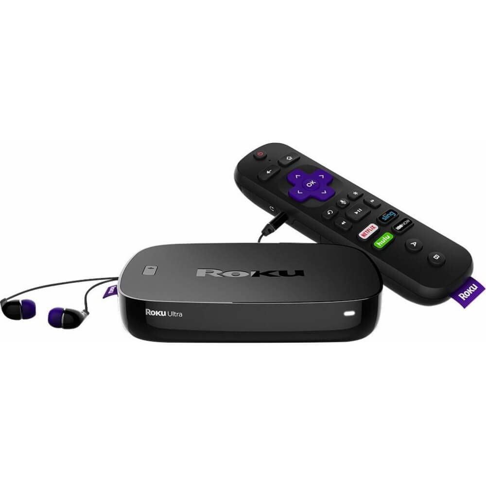 Control Remoto Por Voz Del Reproductor De Streaming Roku Ult - Venta Internacional.