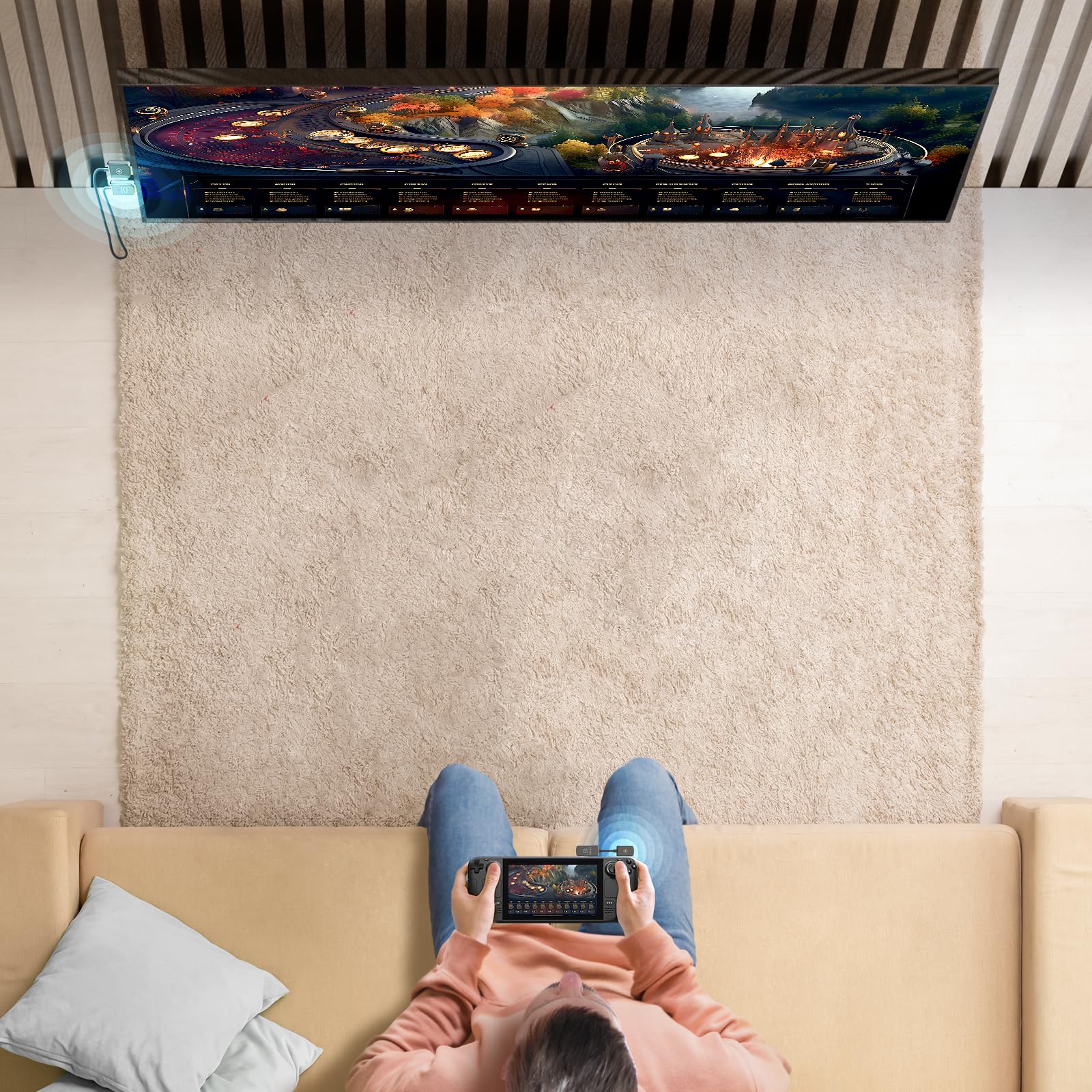 Foto 5 | Extensor Inalámbrico Minix C1 Usb-c Hdmi 1080p 60 Hz 50 M/164 Pies - Venta Internacional