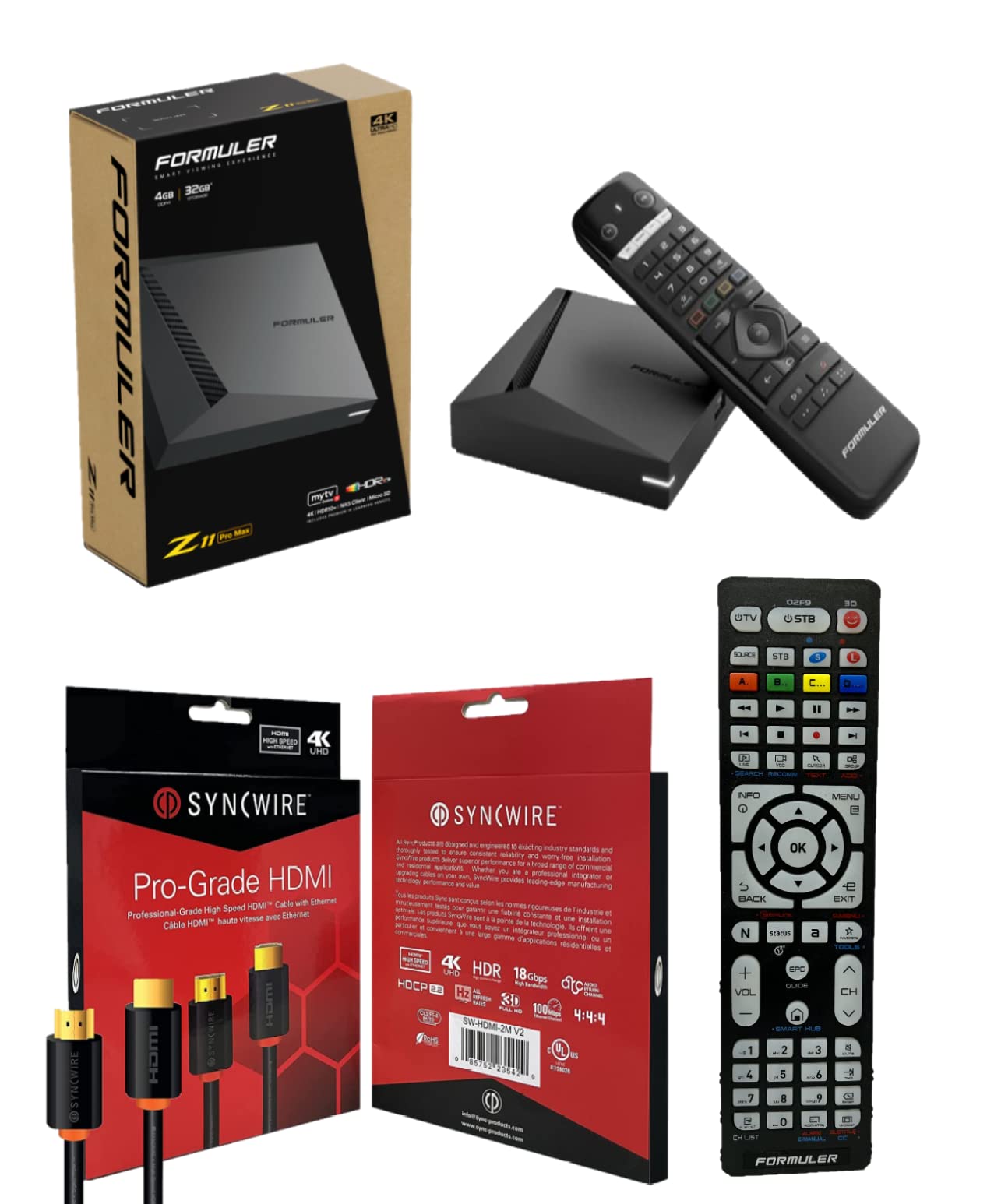 Foto 1 | Reproductor Multimedia Formuler Z11 Pro Max 4k Android 11 4 Gb/32 Gb - Venta Internacional.