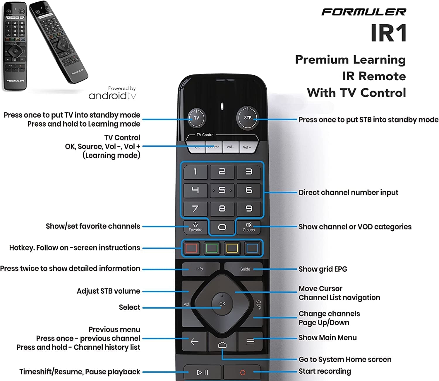 Foto 6 pulgar | Android 10 TV Box Formuler Z10 2 GB de RAM 8 GB de ROM 4K - Paquete de 2 - Venta Internacional