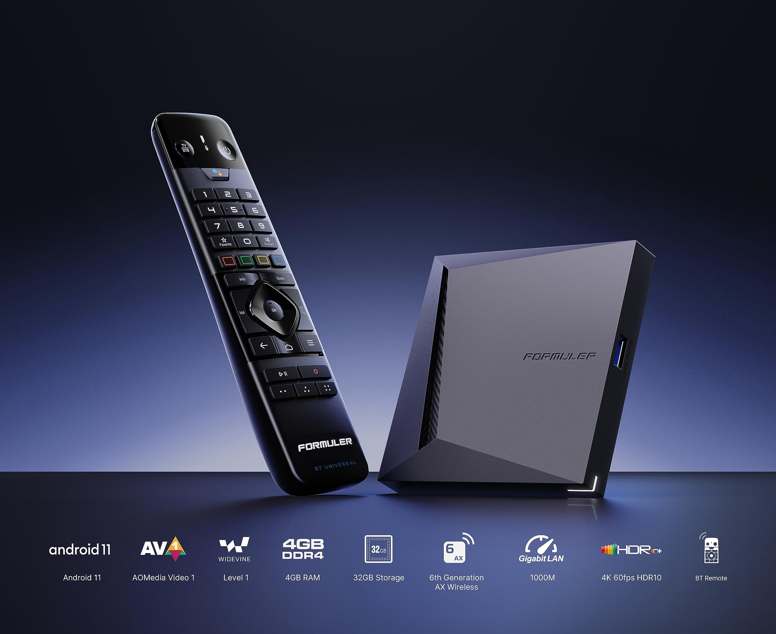 Foto 2 | Dispositivo De Streaming Formuler Z11 Pro Max 4 Gb/32 Gb Android 11 - Venta Internacional.