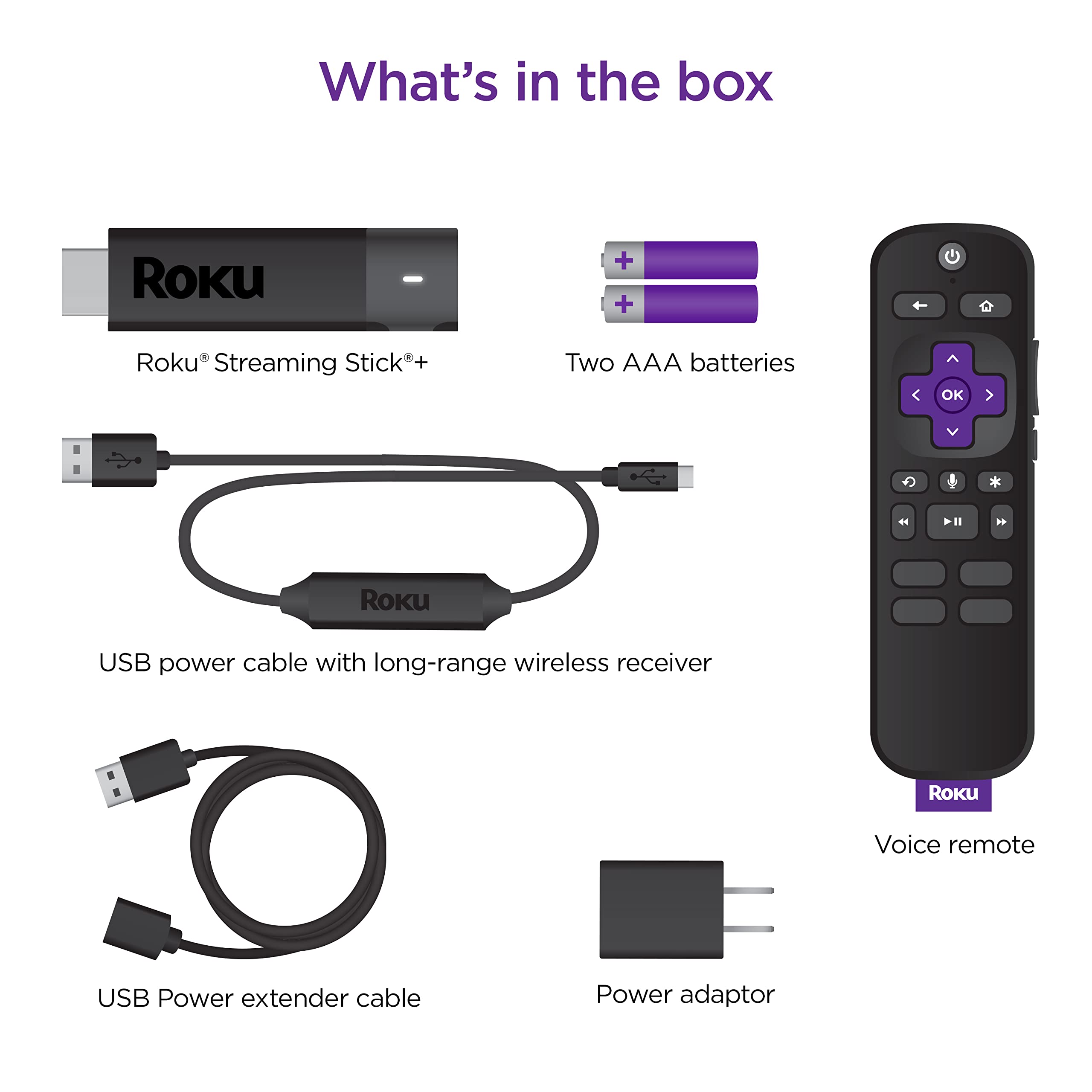 Foto 6 pulgar | Dispositivo De Streaming Roku Streaming Stick+ Hd/4k/hdr - Venta Internacional.