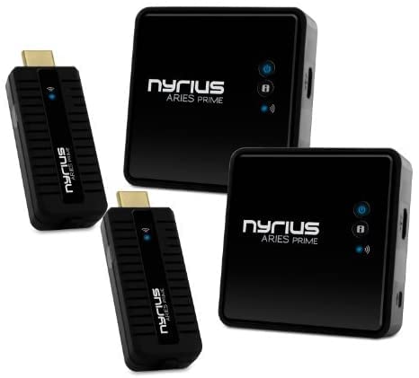 Transmisor Y Receptor Inalámbrico De Vídeo Hdmi Nyrius Aries Prime - Venta Internacional.