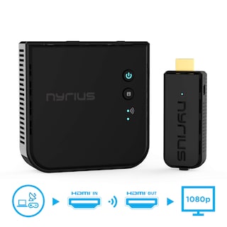 Foto 2 | Transmisor Y Receptor Inalámbrico De Vídeo Hdmi Nyrius Aries Prime - Venta Internacional.