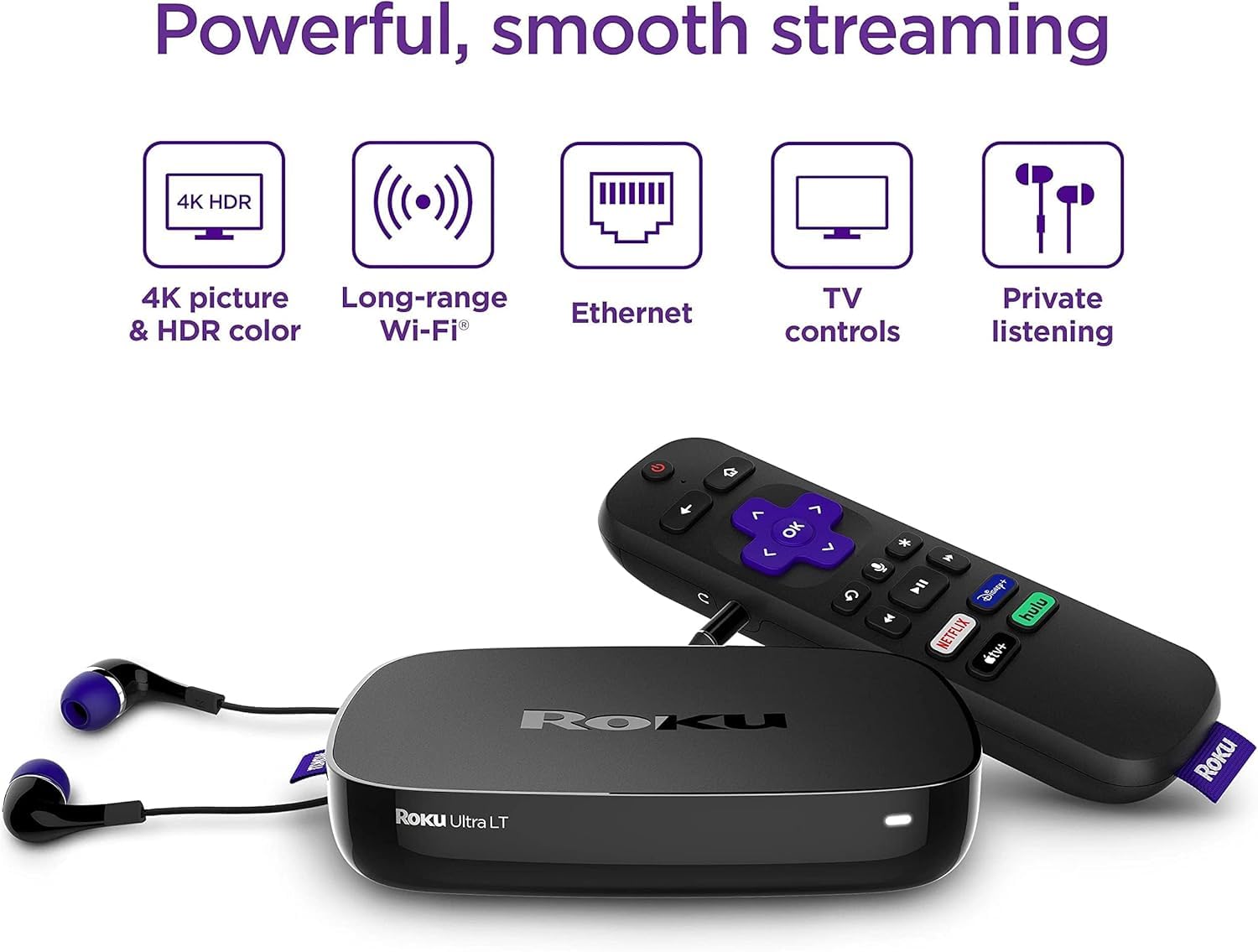 Foto 7 | Dispositivo De Transmisión Roku Ultra Lt 2021 4k/hdr/dolby Vision - Venta Internacional.
