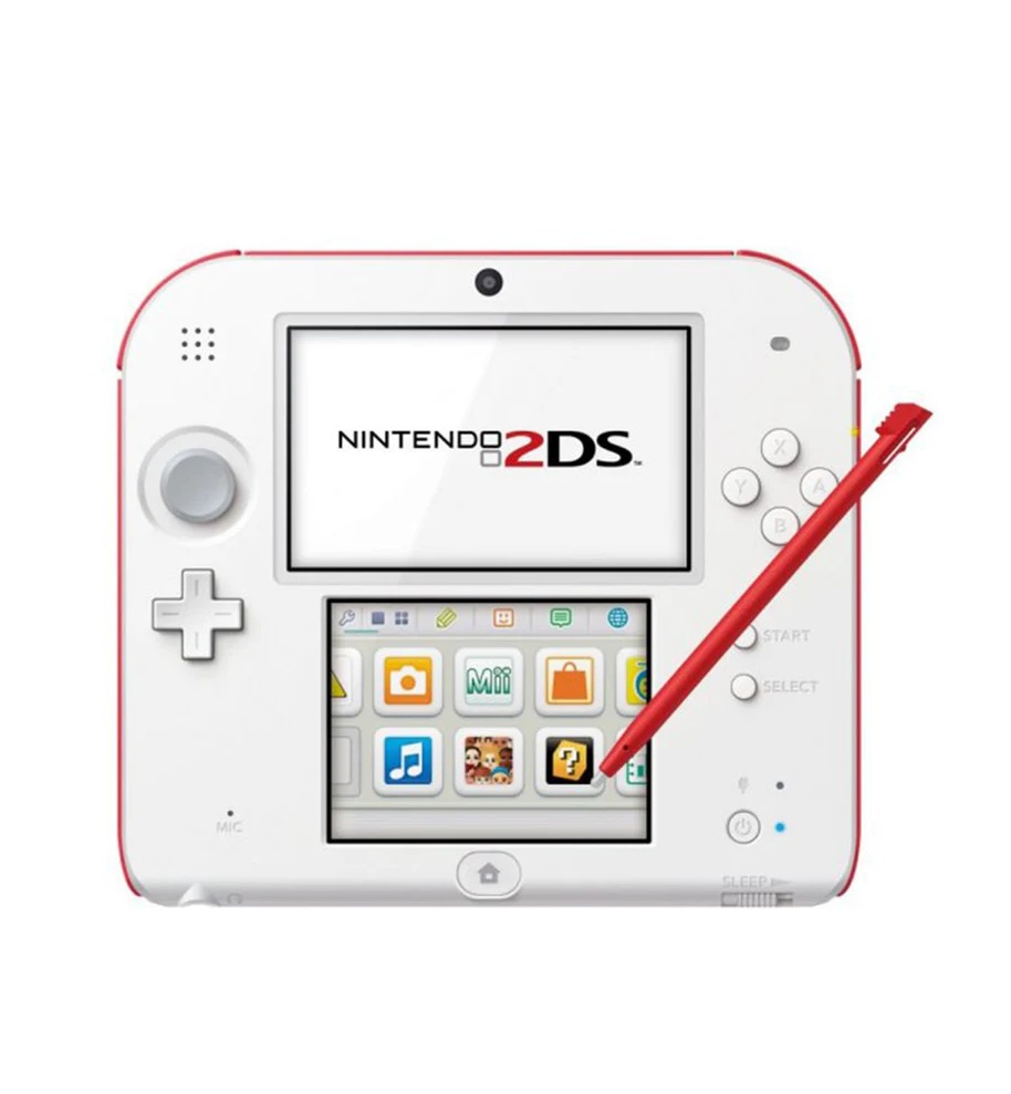 Foto 2 pulgar | Consola Reacondicionada Nintendo 2ds Con Juegos Preinstalados Color Blanco