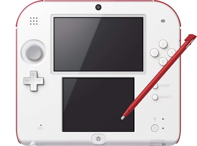 Foto 1 | Reacondicionado Consola Portátil De Videojuegos Nintendo 2ds Scarlet Red/white - Venta Internacional.