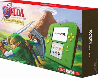 Foto 1 | Consola De Videojuegos Nintendo 2ds Legend Of Zelda Ocarina Of Time 3d - Venta Internacional.
