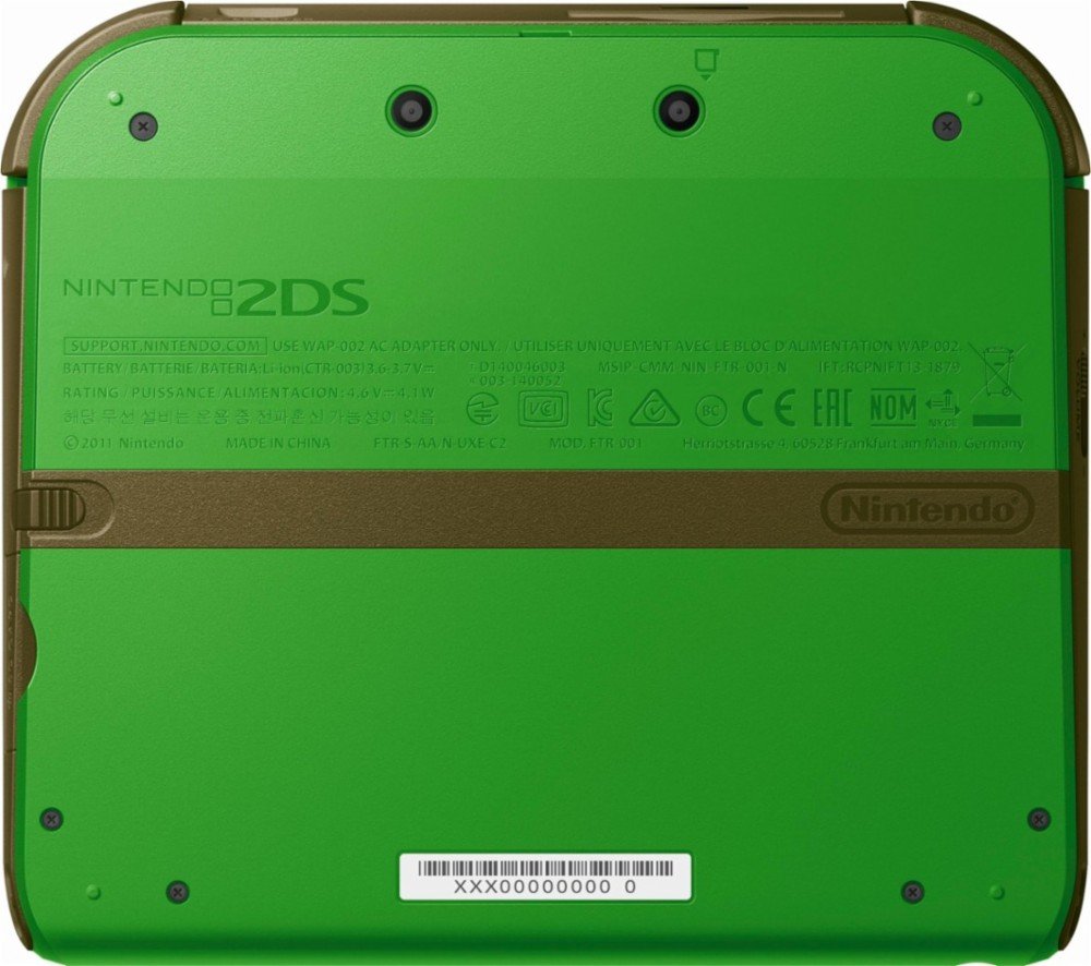 Foto 5 pulgar | Consola De Videojuegos Nintendo 2ds Legend Of Zelda Ocarina Of Time 3d - Venta Internacional.