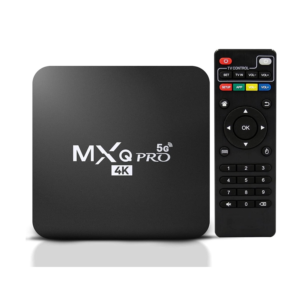 TV Box MXQ Pro 5G con Android 11 con 8 GB RAM y 32 GB de Almacenamiento $699