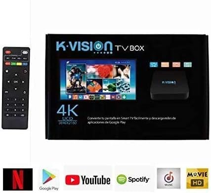 Foto 3 pulgar | K-vision Tv Box, Streaming 4k Con Control Remoto, Android 7 - Kv-5819