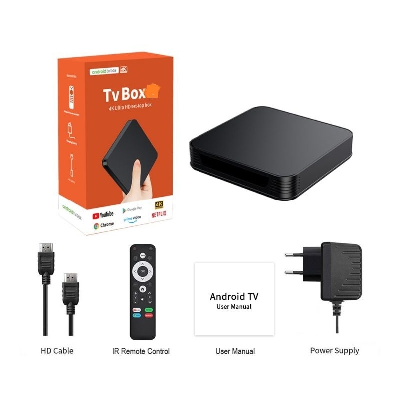 Foto 6 pulgar | Dispositivo de Transmisión Smart Box Android 10.0 4k Full Hd - Venta Internacional
