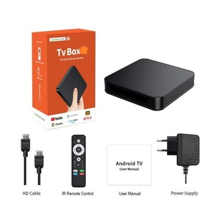 Foto 5 | Dispositivo de Transmisión Smart Box Android 10.0 4k Full Hd - Venta Internacional