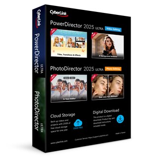 Foto 2 | Software Cyberlink Powerdirector Y Photodirector 2025 Ultra - Venta Internacional.
