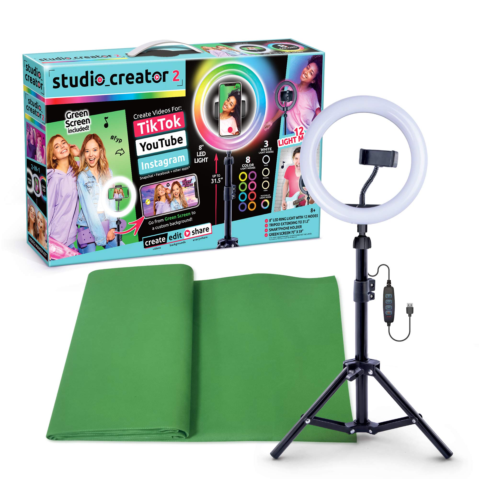 Foto 1 | Kit Creador De Vídeos Canal Toys So Diy Tiktok Instagram Youtube - Venta Internacional.