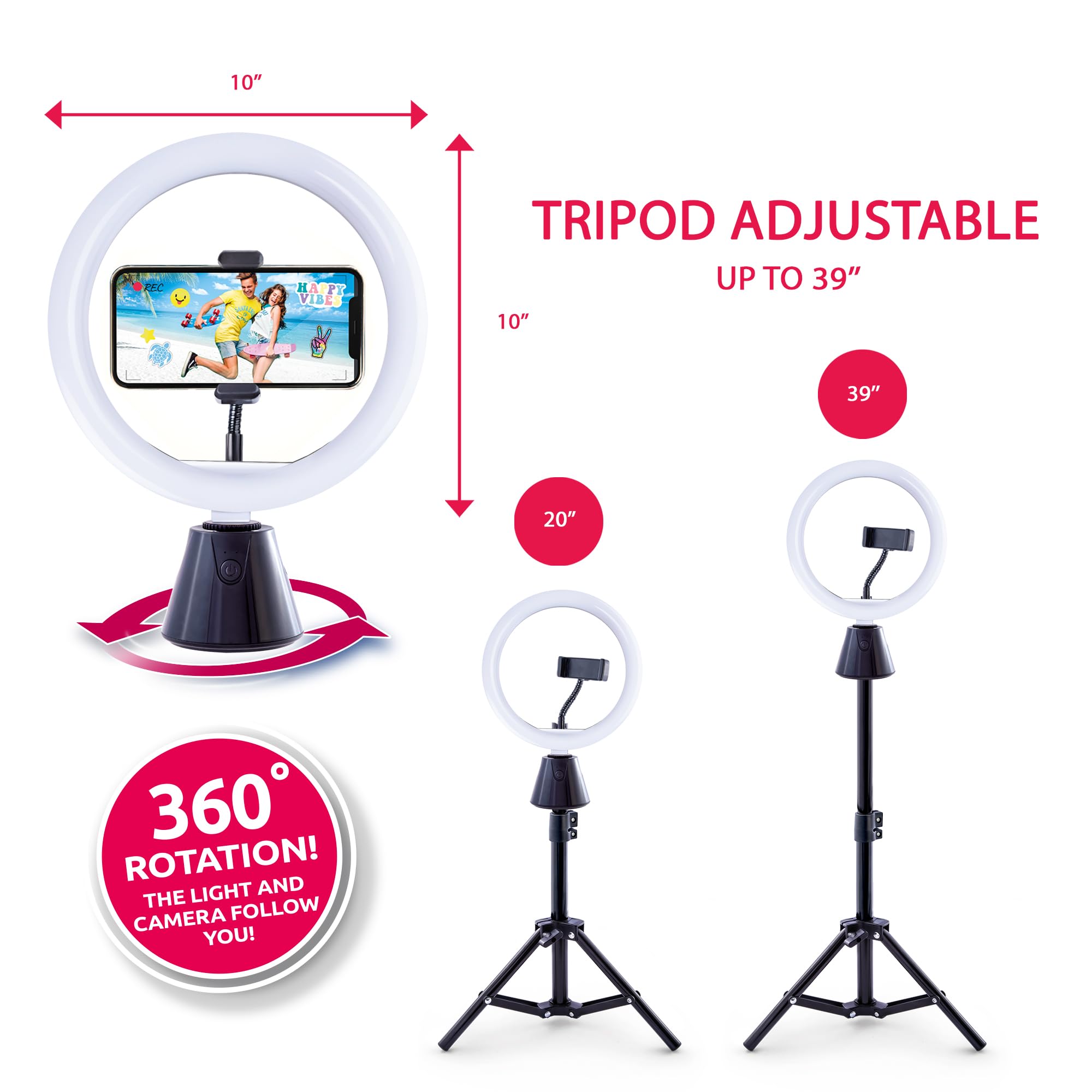 Foto 3 | Kit De Creación De Vídeo Canal Toys Studio Creator 360 Con Pantalla Verde - Venta Internacional.