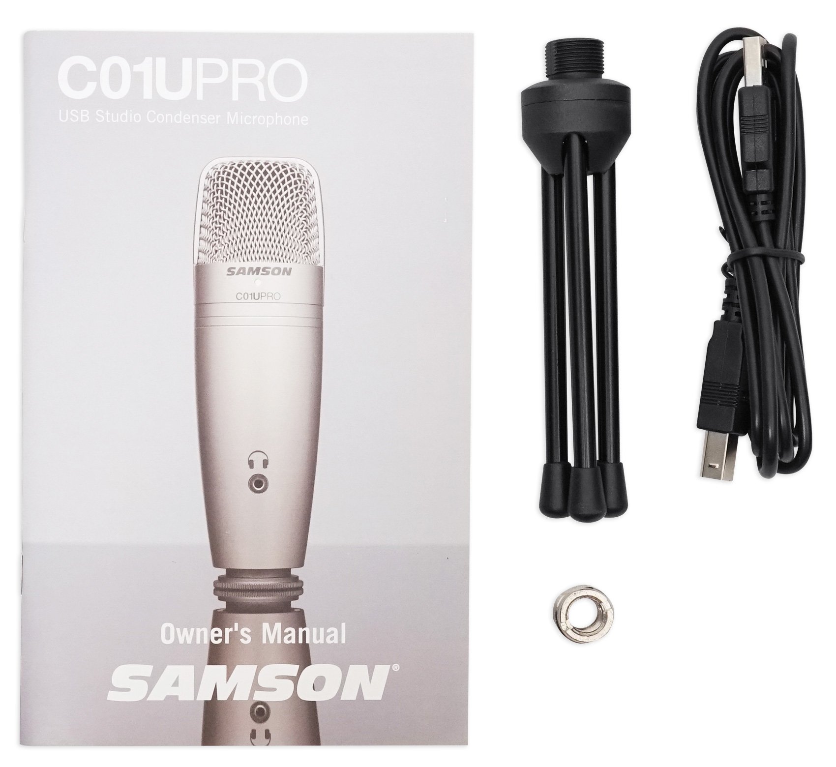 Foto 6 pulgar | Micrófono Studio Condenser Samson C01u Pro Usb + Trípode - Venta Internacional.