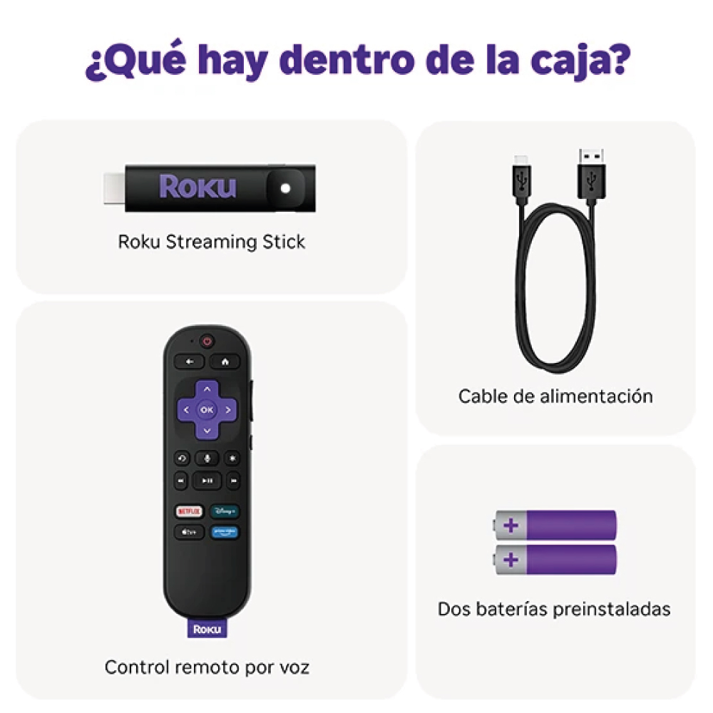 Foto 6 pulgar | Roku Streaming Stick Hd 2025 - Dispositivo De Transmisión Hd Para Tv Con Mando A Distancia Por Voz