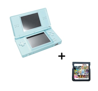 Foto 1 | Nintendo Ds Lite con Cartucho con 208 Videojuegos Azul