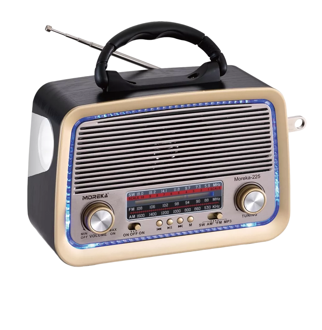 Foto 1 | Radio Vintage Moreka con Bluetooth