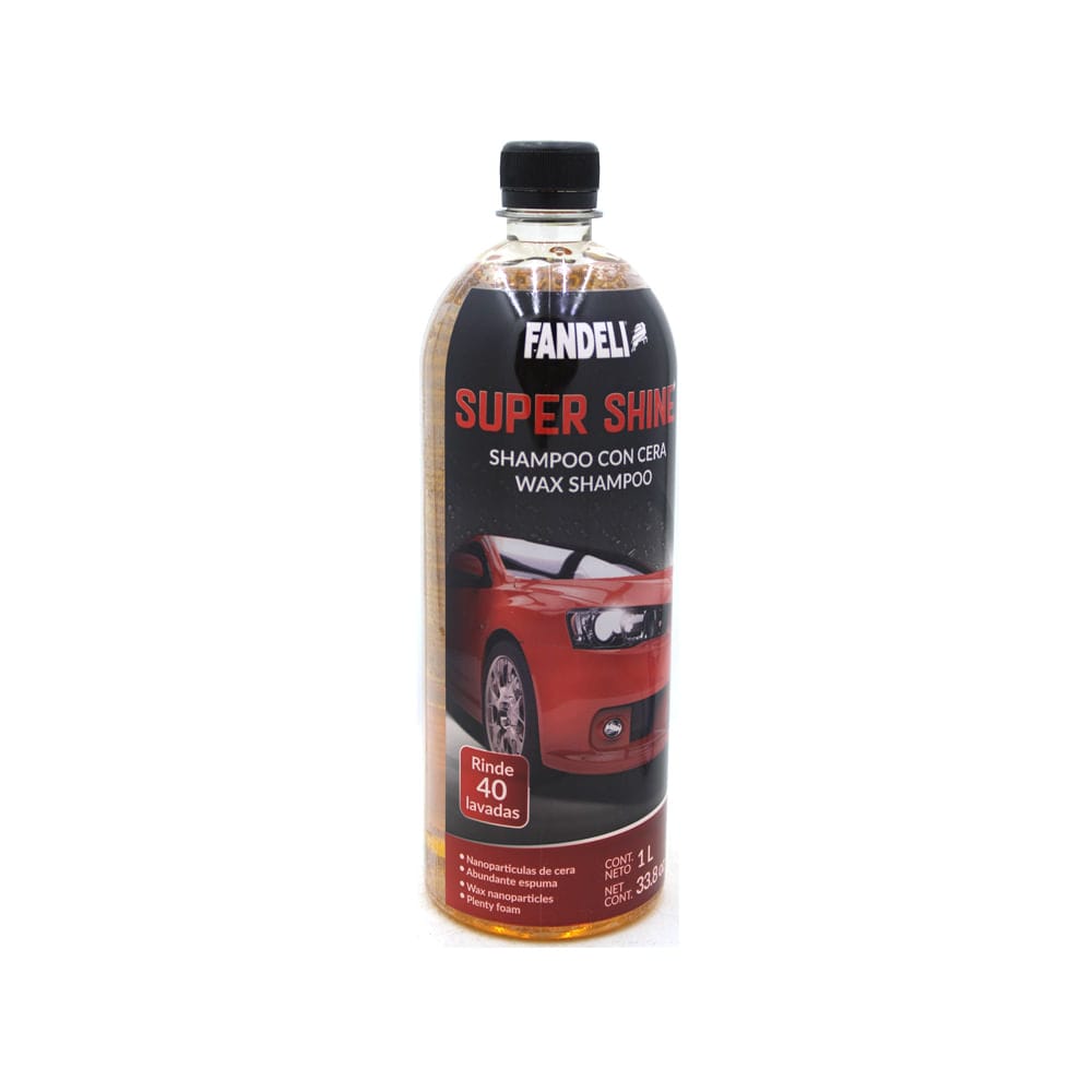 Champú Super Shine Fandeli para Auto 1 L $139