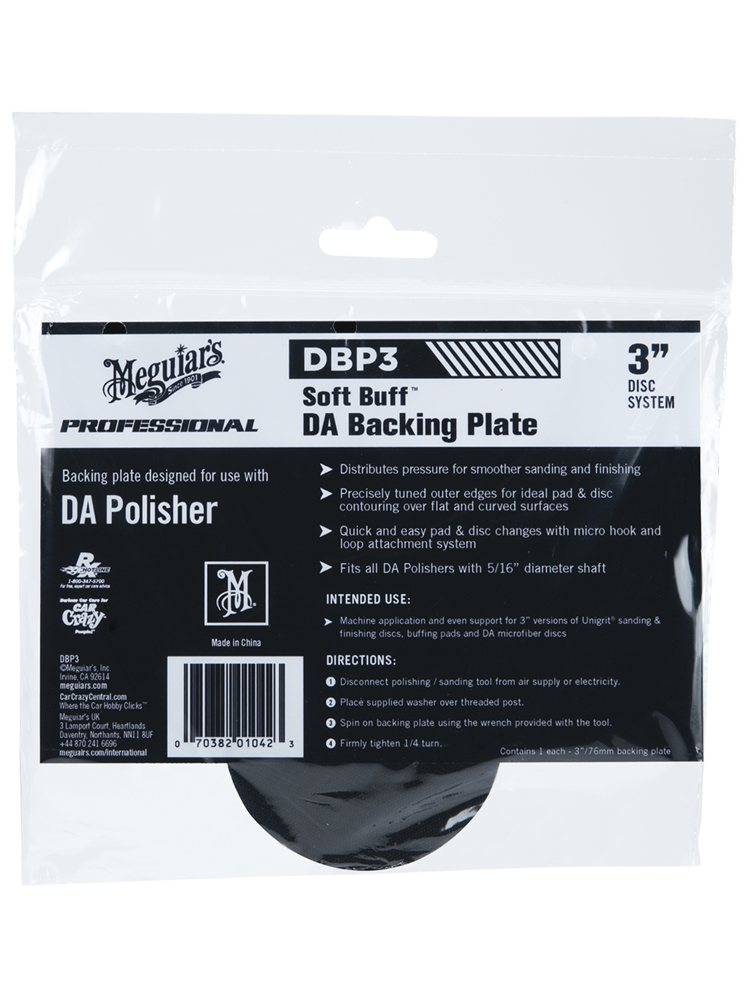 Foto 2 pulgar | Meguiar´s, Dbp3, Respaldo Para Pulidora Plate 3''