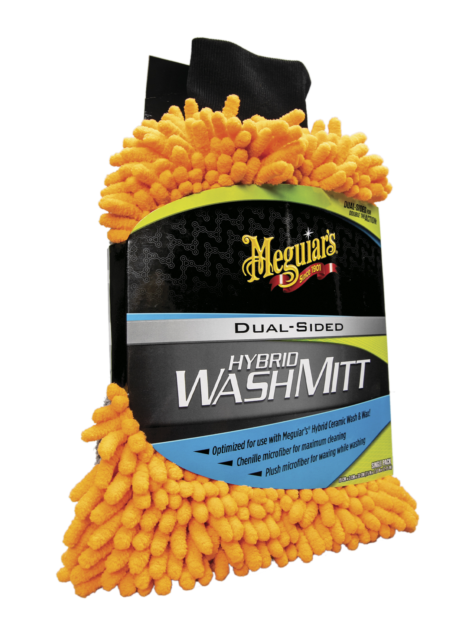 Meguiar's, Hybrid Guante De Lavado, X210200, 1pz.