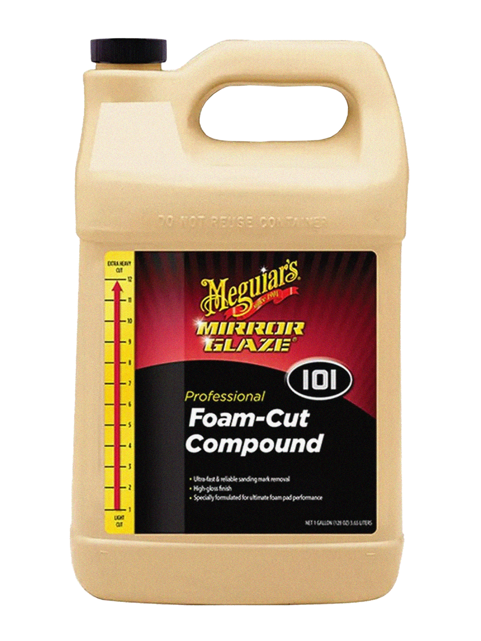 Meguiar's, Mirror Glaze Pulimento Para Esponja Profesional, M10101, 3.79l.