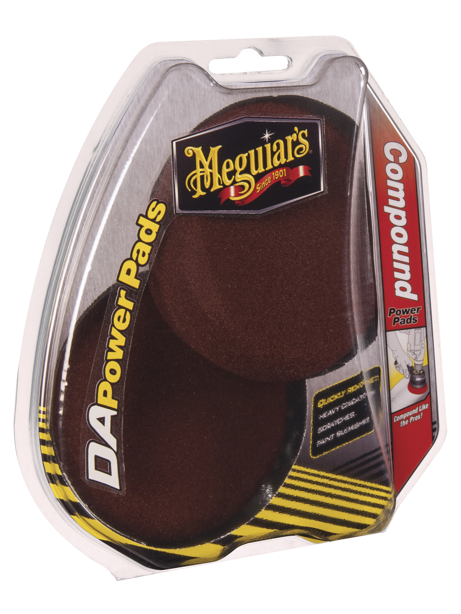 Meguiar's, Compound Da Power Pads Almohadillas De Pulido, G3507.