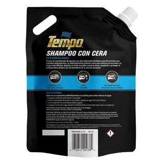 Foto 2 | Shampoo Con Cera Tempo Con Carnauba Natural 1 Litro