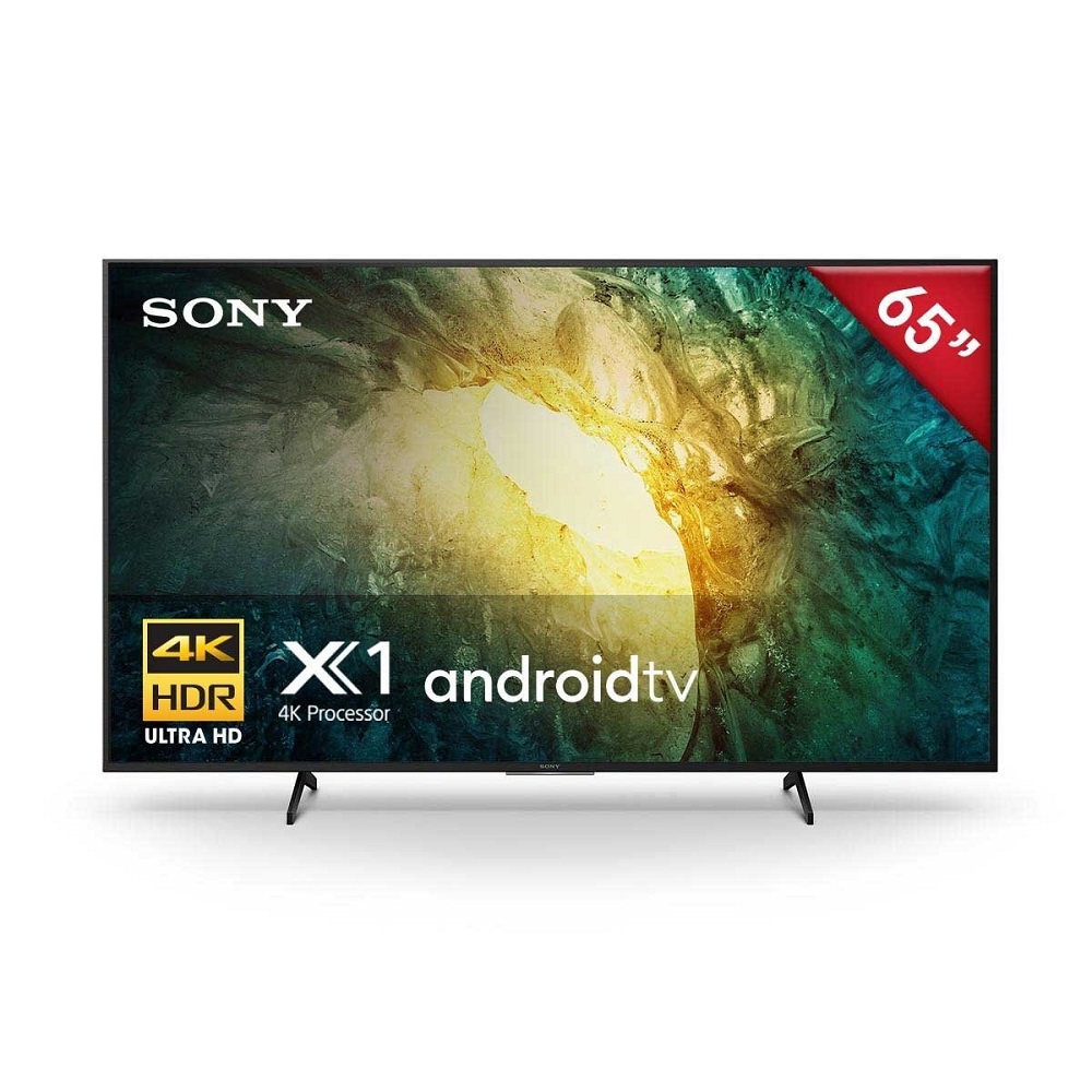 Televisión Reacondicionada Smart Tv 65 Sony Lcd 4k Uhd Hdr Trilumios color Negro