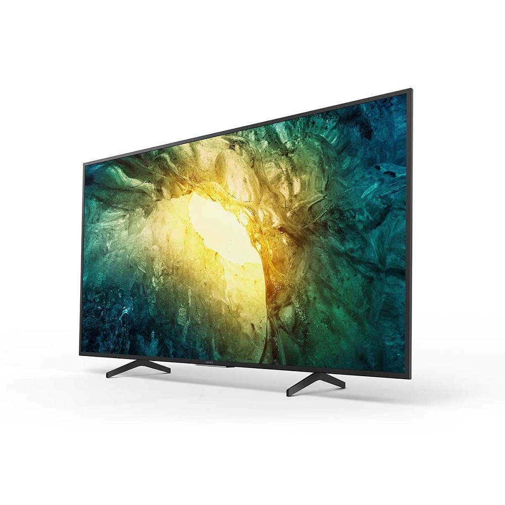 Televisión Reacondicionada Smart Tv 75 Sony Lcd 4k Uhd Hdr Trilumios color Negro