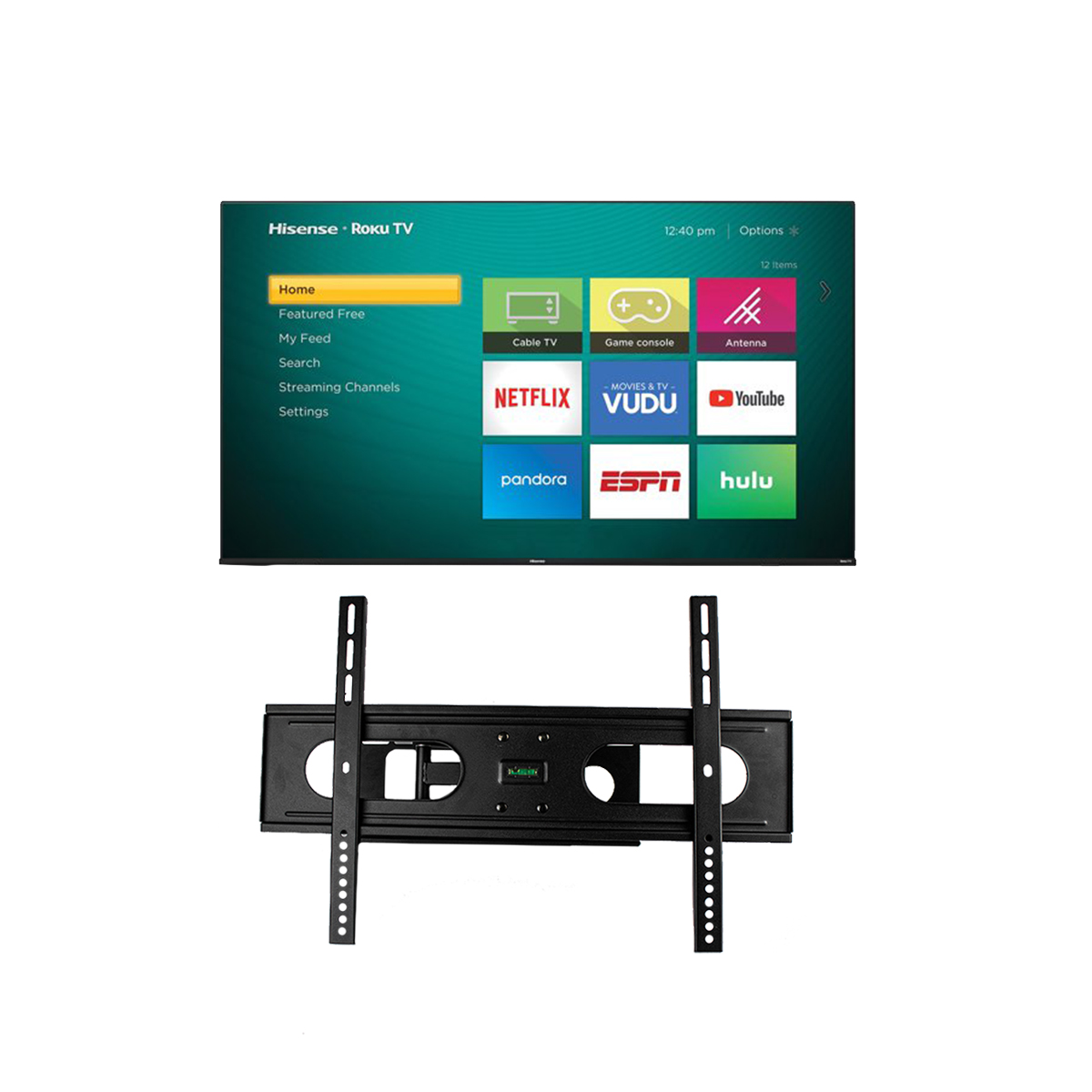 Foto 2 pulgar | Pantalla Led Hisense 58'' 4k Ultra HD Roku Tv 58r6e3 Sin Bases Incluye Soporte Reacondicionada