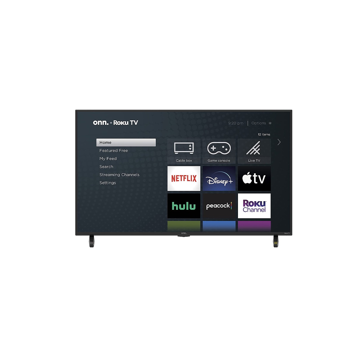 Pantalla Led Onn 43'' 4k  Smart Roku Tv 100012584 Reacondicionado $12,927