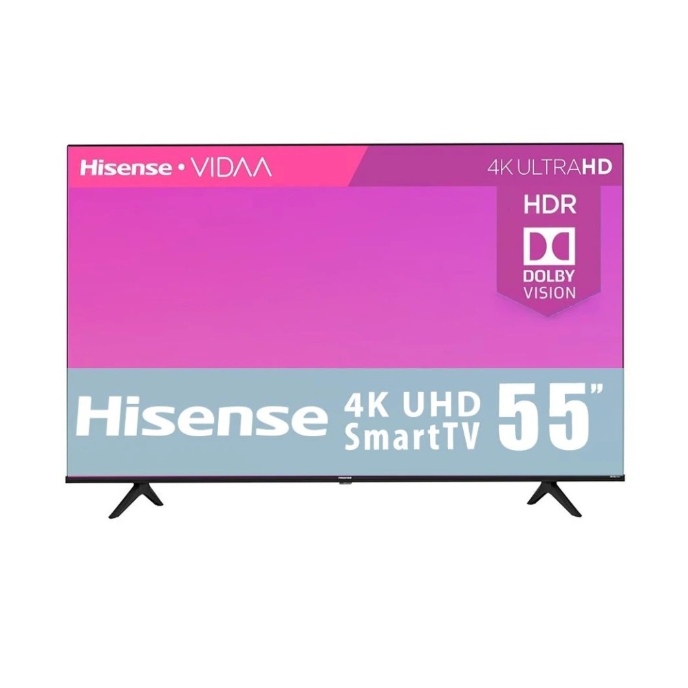 Foto 2 pulgar | Pantalla Smart Tv Led 4k Ultra Hd 55'' Usb Rca 55a6gv Hisense