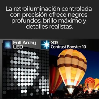 Foto 7 | Sony Smart Tv 65'' Bravia Xr Full Array Led 4k Uhd Hdr Google Tv - Xr-65 x 90
