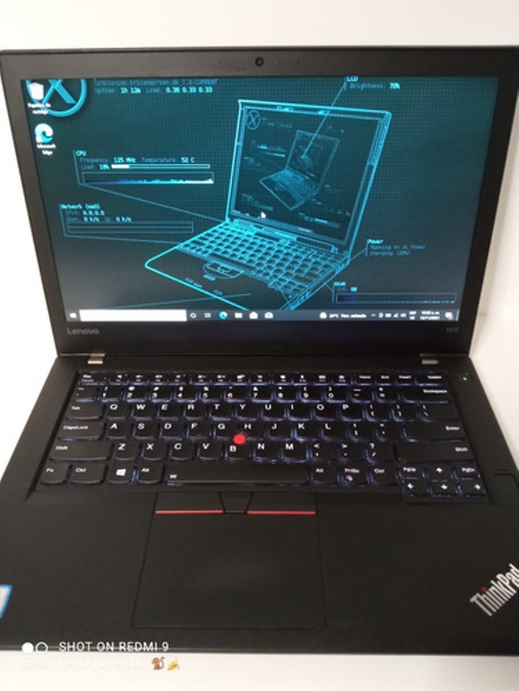 Foto 4 pulgar | Laptop Lenovo Thinkpad T470 I5 16-512ssd-7ma color Negro Reacondicionado