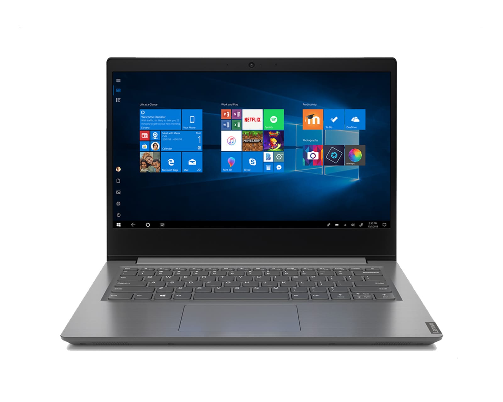 Bundle Laptop Lenovo Atlhon 3050u 500gb Hdd 4gb Ddr4 14 W10h V14 + Bundle 4 En 1 Reacondicionada $8,936