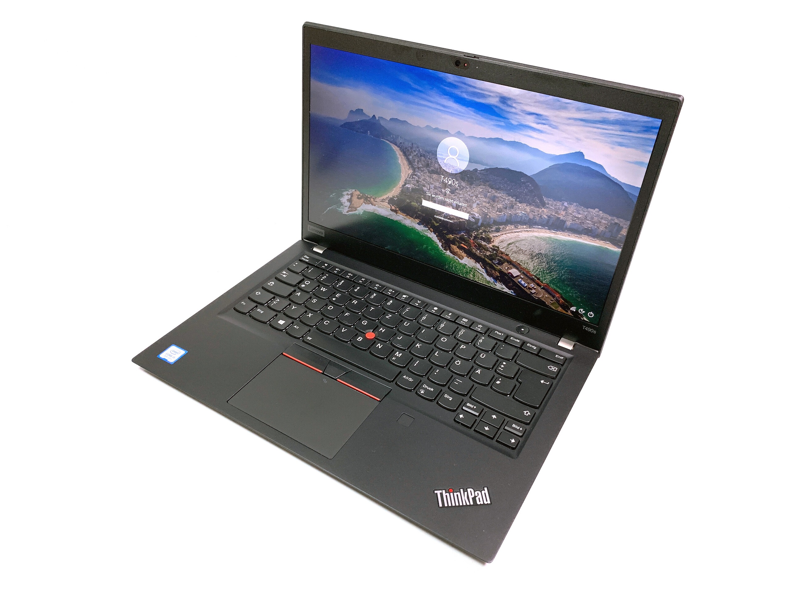 Foto 6 | Laptop Lenovo Thinkpad T490s 14'' Intel Core I7-8a Gen 16gb Ram 128gb SSD color Negro Reacondicionado