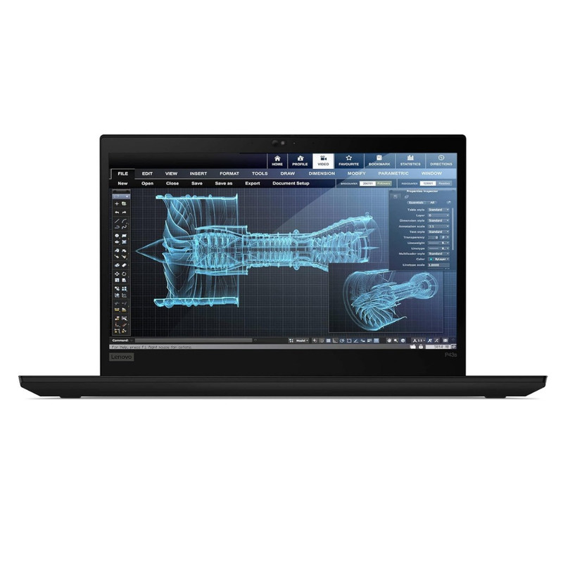 Laptop Lenovo Thinkpad P43s 14'' Intel Core I7-8665u con 16GB de Ram y 980GB Ssd+nvidia Quadro P520 - Reacondicionado