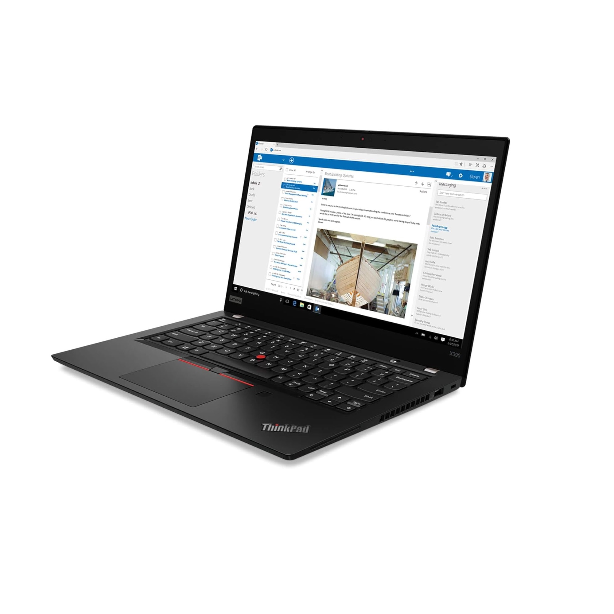 Foto 4 pulgar | Laptop Lenovo Thinkpad X390, 13.3”, Core I5-8ª Gen, 8 Gb De Ram, Ssd De 512 Gb Ssd, Reacondiconado