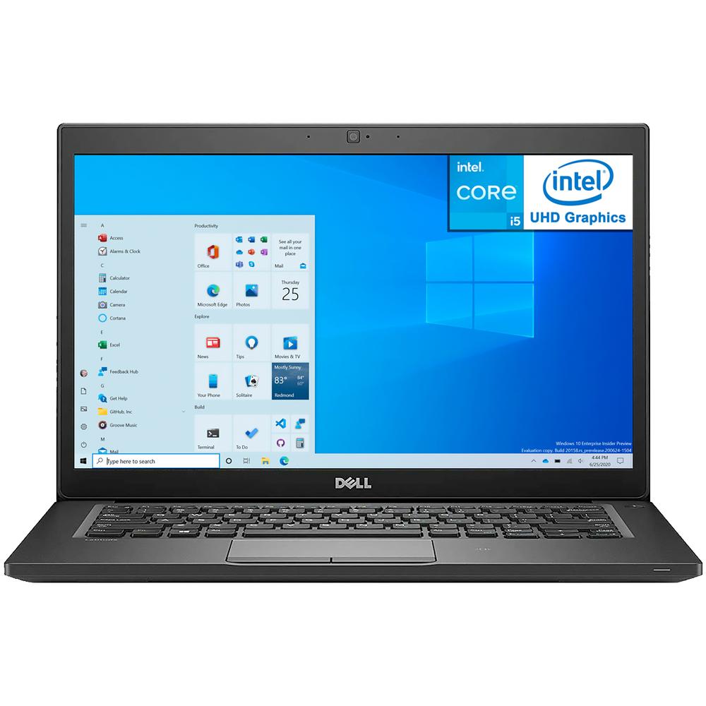 Laptop Dell Latitude 7490 Intel Core I5 8250U 8 GB RAM 256 GB SSD 14'' Windows 10 Pro Teclado en Inglés Reacondicionado