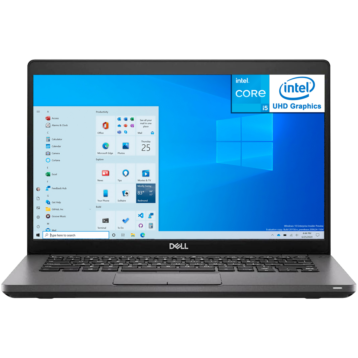 Foto 2 pulgar | Laptop Dell Latitude Reacondicionado 5400 Intel Core I5 8365u 8 GB Ram 256gb SSD 14'' Windows 10 Pro