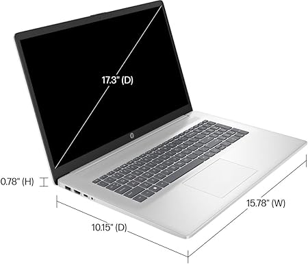 Foto 3 pulgar | Laptop Hp Touchscreen 17-cp2035cl |amd Ryzen 3 7320u|8 Gb (REACONDICIONADA)