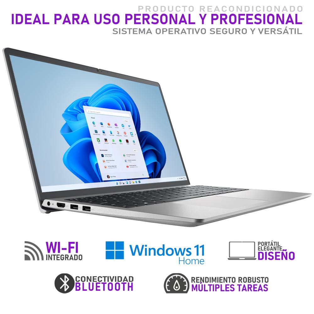 Foto 4 pulgar | Laptop Dell Inspiron 3520 Intel Core I3 1215U 16 GB RAM 1 TB SSD 15.6'' Windows 11 Home Teclado Español Reacondicionado
