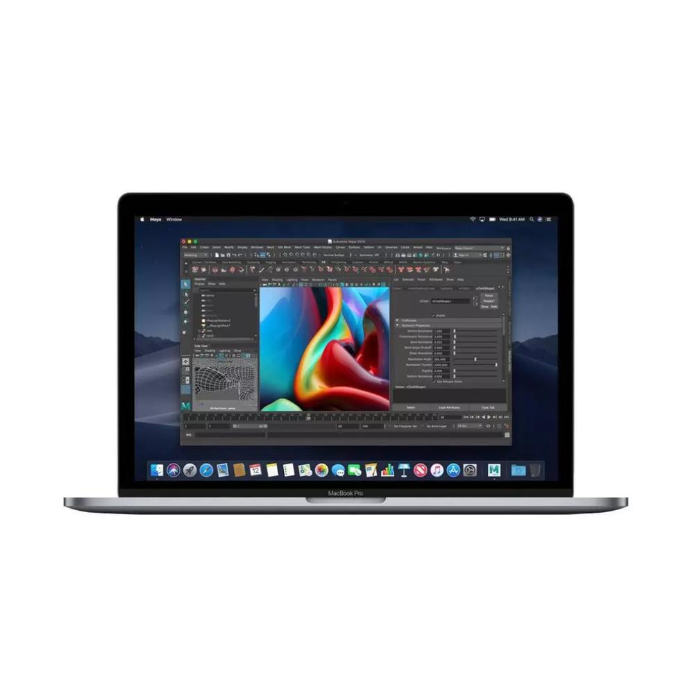 Foto 3 pulgar | Apple Macbook Pro Touch 15 2019 Core I7 2.6 256gb Ssd Plata Reacondicionado