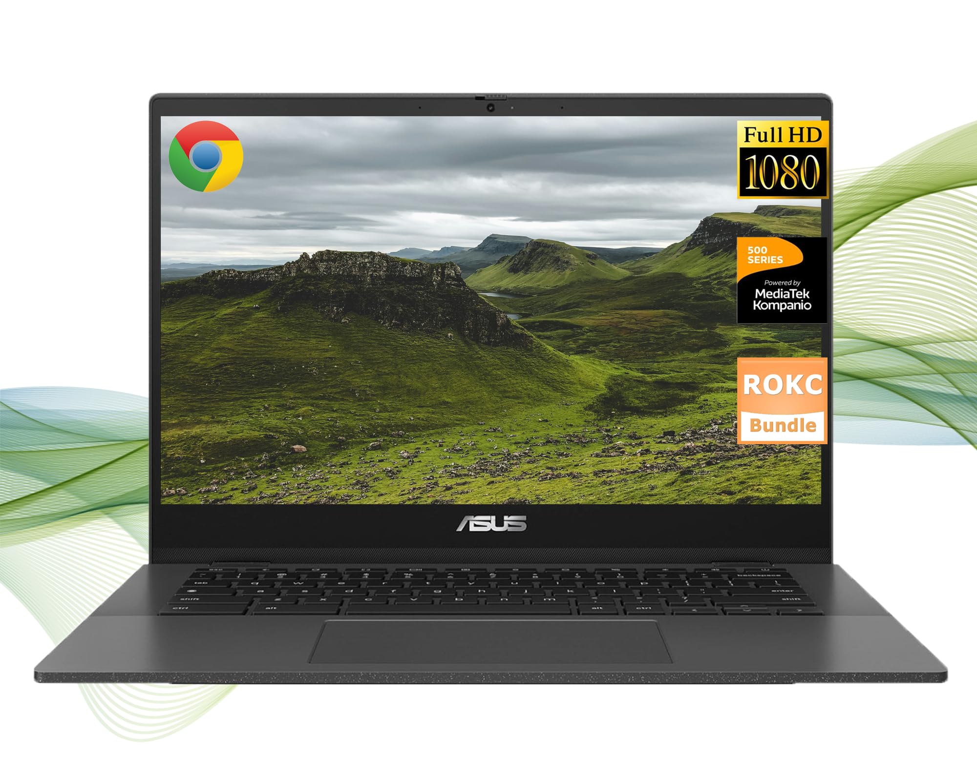 Foto 2 pulgar | Laptop Asus MediaTek Kompanio Serie 500 de 14" 4gb Ram 192gb Gris-Venta Internacional