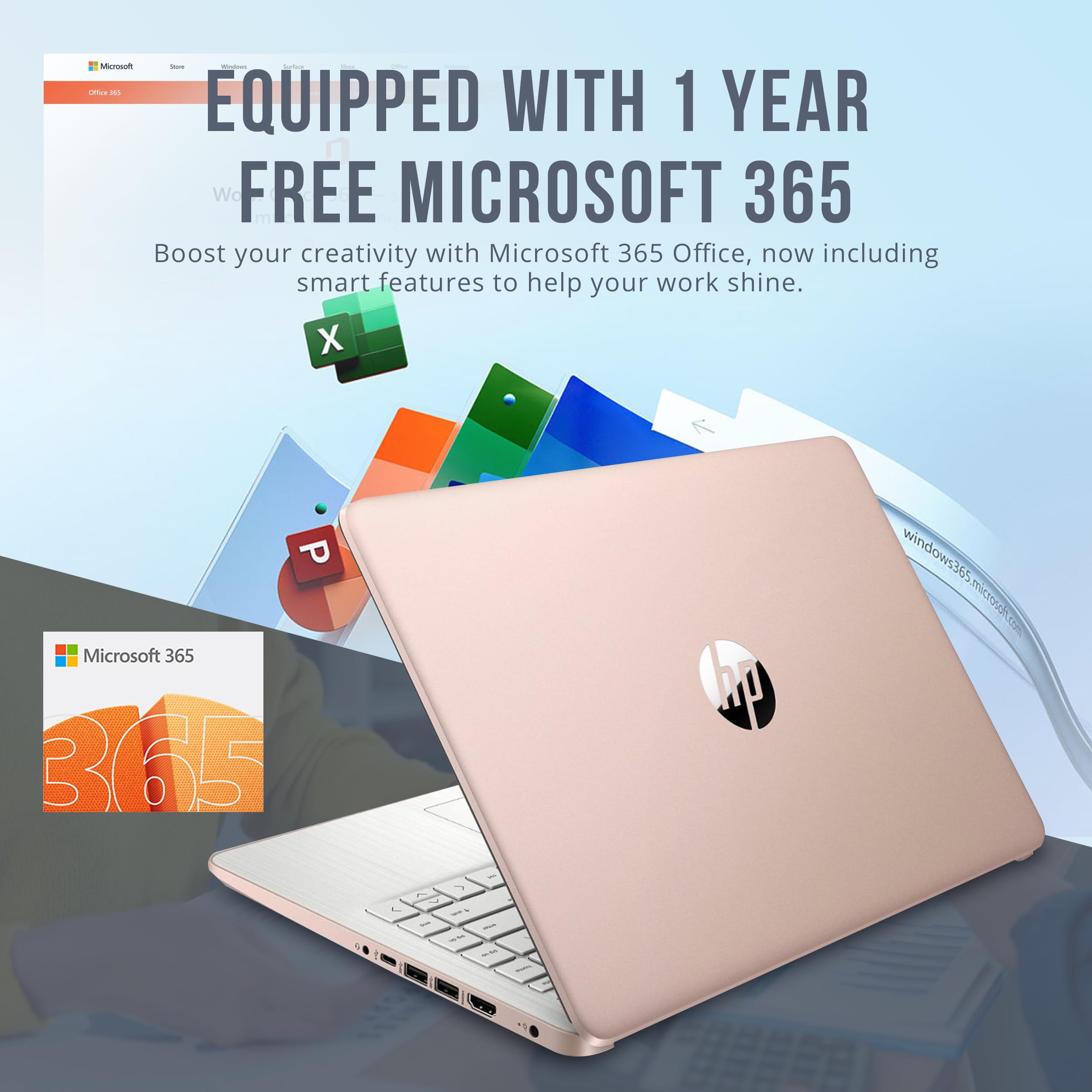 Foto 4 | Laptop Hp Intel Celeron N4120 de 14" 16gb Ram 256gb -Venta Internacional